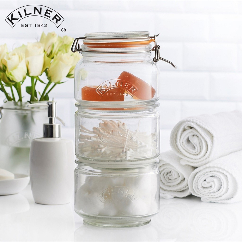 Stackable Storage Jar Set