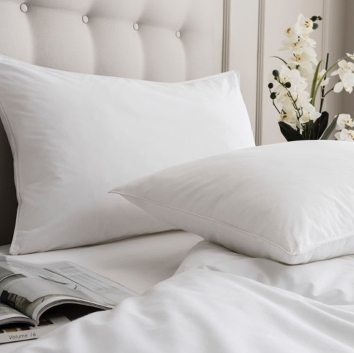 100% Chipped Latex Foam Pillow Inners