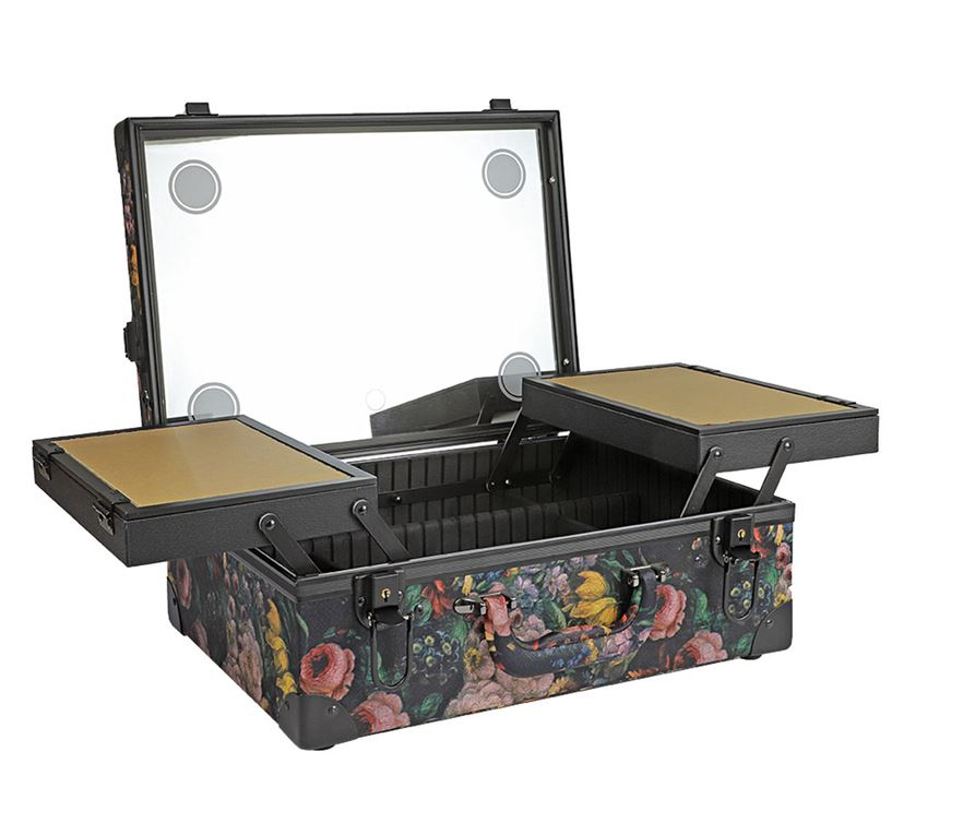 Aluminium Case With Lights, Storage & Vanity Box 