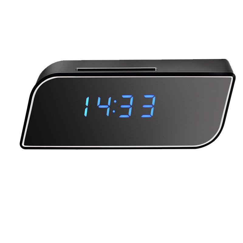 WiFi Hidden Spy Alarm Clock with Motion Sensor Camera