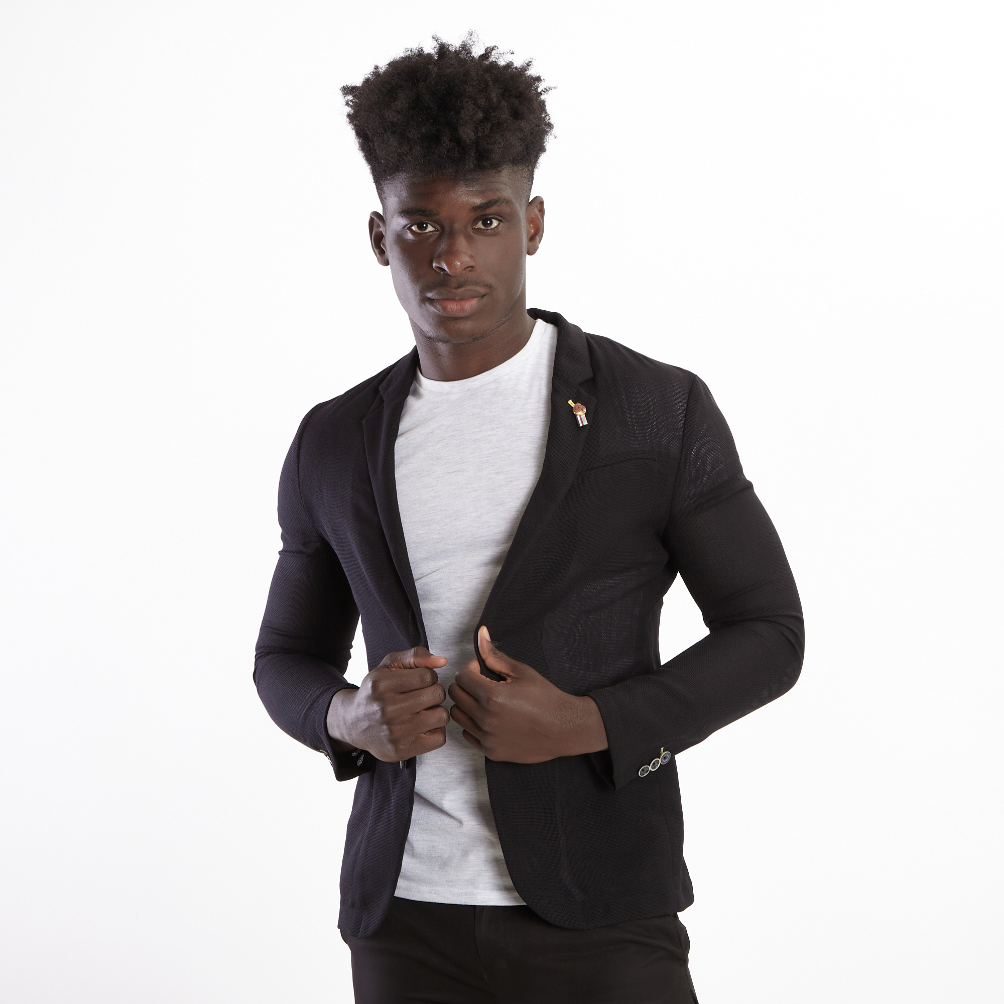 Men's Hayman Slim-Fit Black Blazer