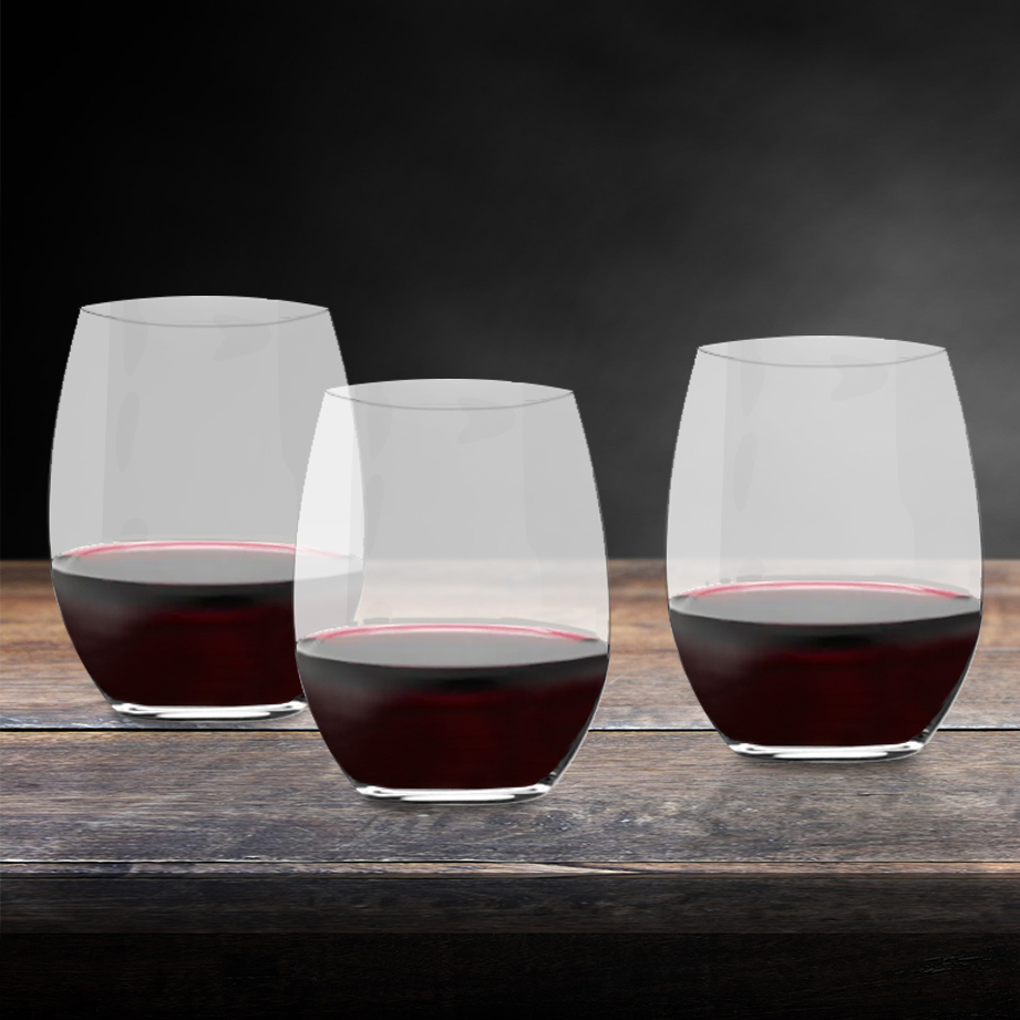 Set of 12 450ml Red Wine Tumbler Glasses