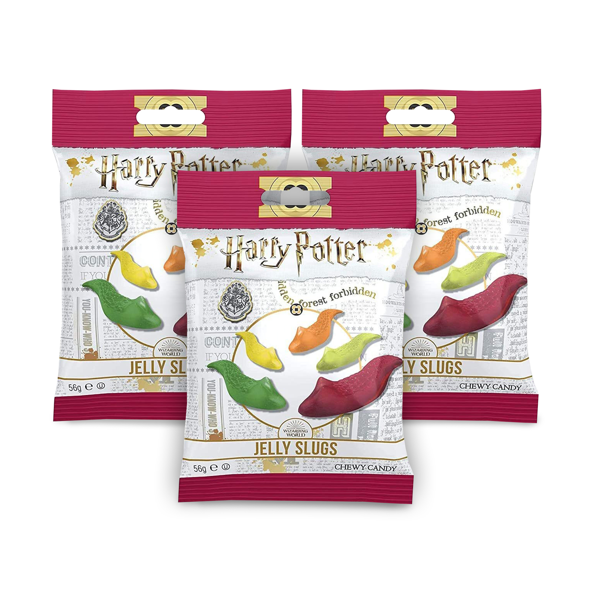 Pack of 3 Harry Potter Jelly Slugs (59g each)