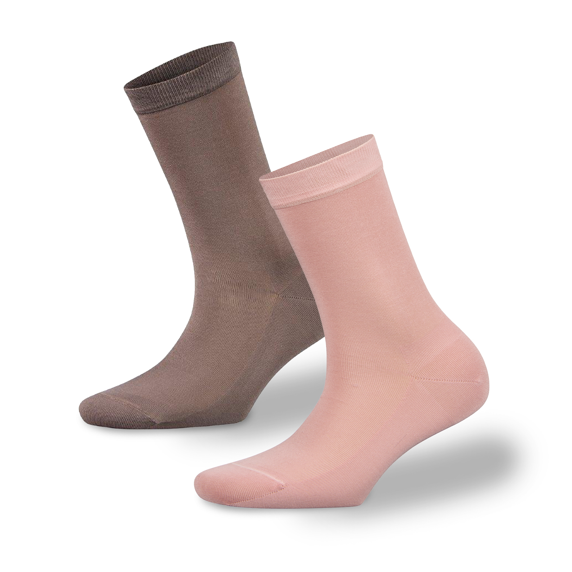 Pack of 2 Ladies Mercerized Delight Socks