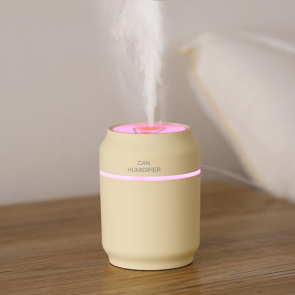3-in-1 Mini 200ml Humidifier and Aroma Diffuser