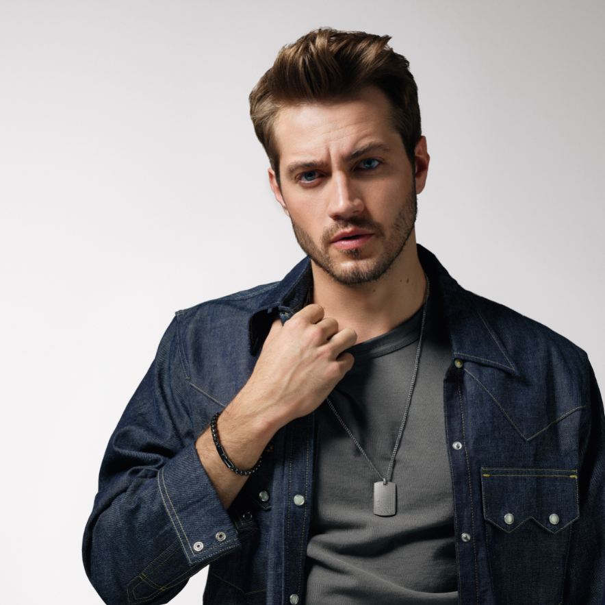 Men's Stainless Steel Dog Tag