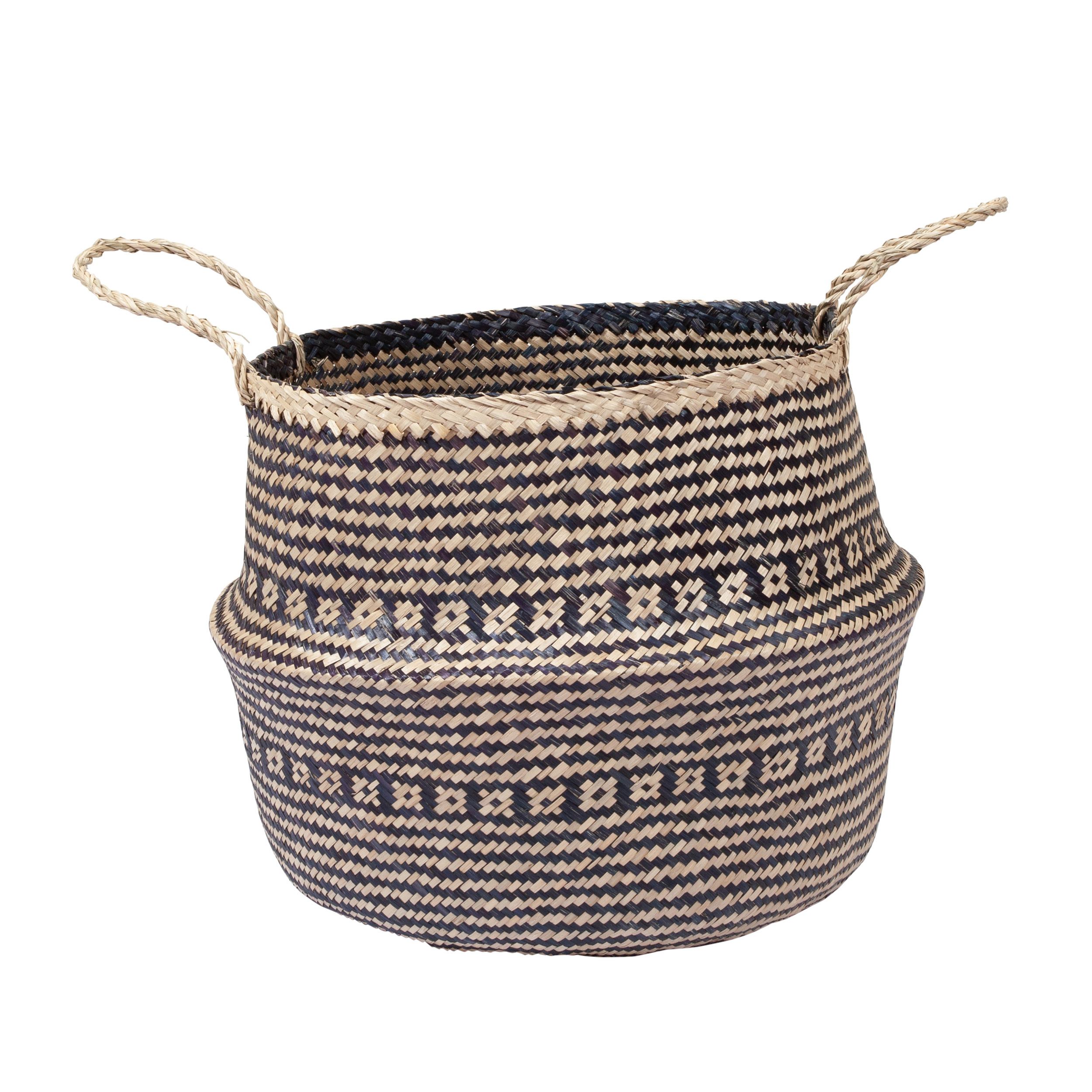 Black Pattern Basket
