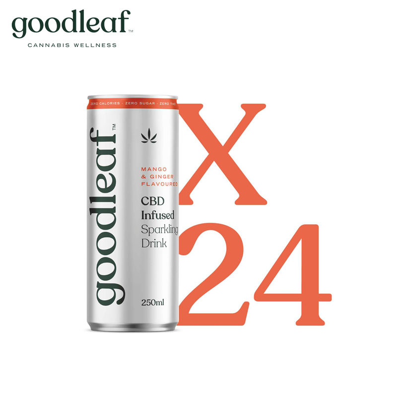 Case of 24 250ml CBD Infused Sparkling Water (R8.29 per Can)