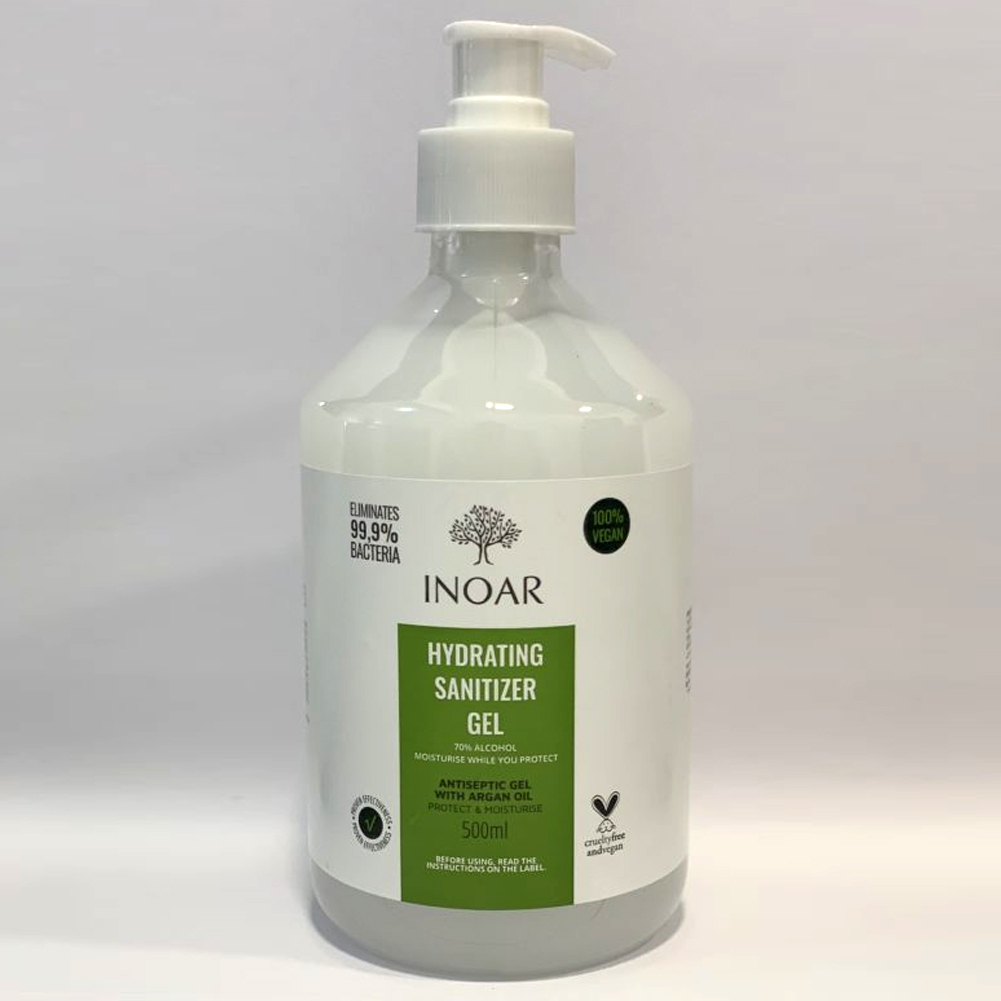 1L Gel Hand Sanitiser with 70% Alcohol and Argan Oil