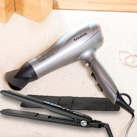 2000W Studio Iconic Hair Hairdryer and 30W Keratine Pro Ceramic Hair Straightener