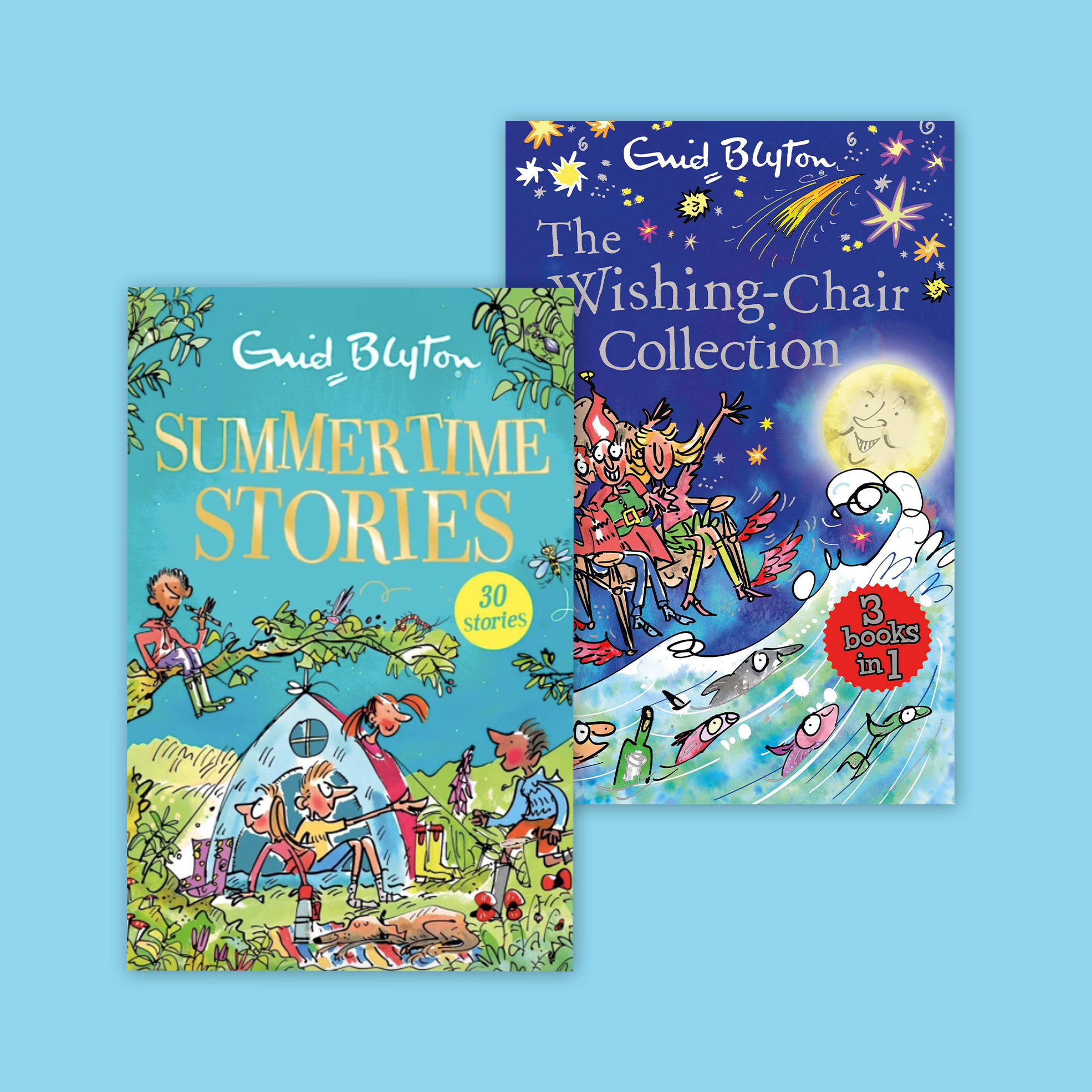 Summertime Stories and Wishing Chair Collection (2 Books)