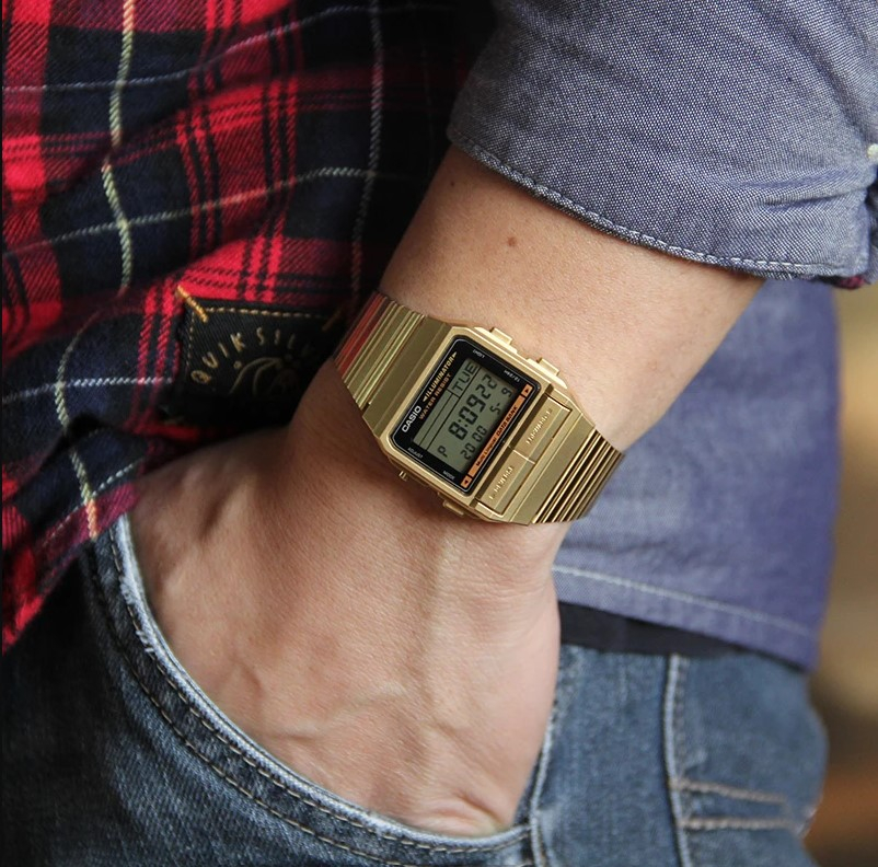 Men's Databank Digital Watch (Model: DB-380G-1DF)