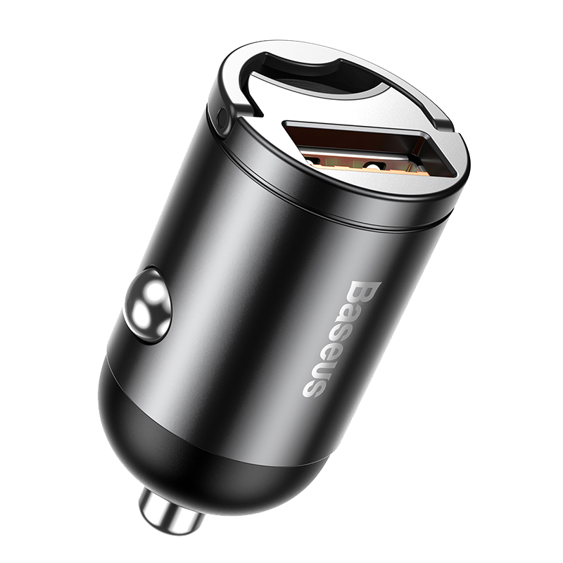 Tiny Star Mini QC Quick Car Charger with Single USB Port 30W