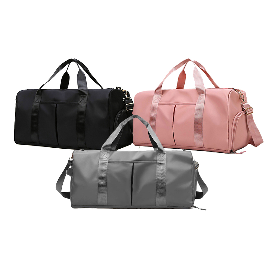 Unisex Gym Bag with Wet/Dry Storage