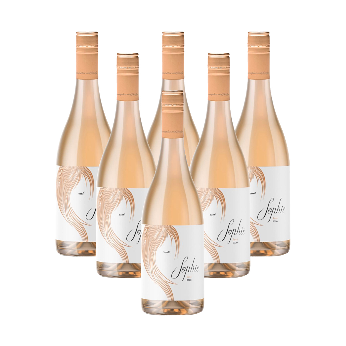 Sophie Rose 2020 (R81.50 Per Bottle, 6 Bottles)