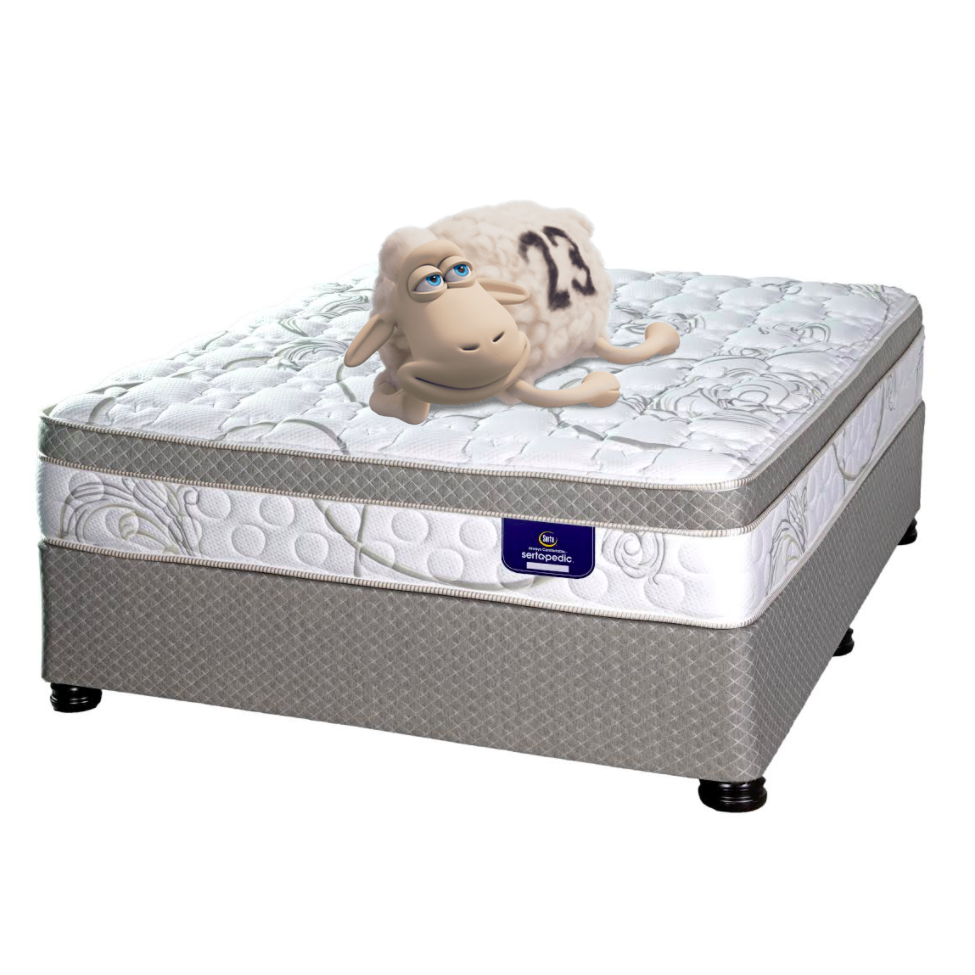 SertaPedic Norfolk Comfort Top Flip Free Bed Set