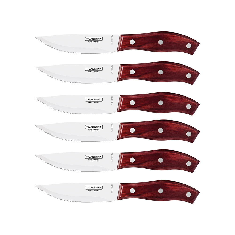 Set of 6 Jumbo Steak Knives