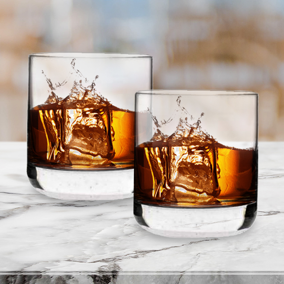Set of 12 240ml Whisky Tumblers