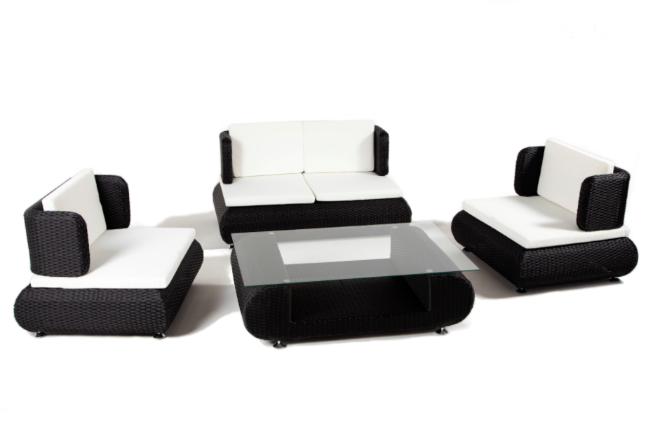 4 Piece Outdoor Patio Furniture Set