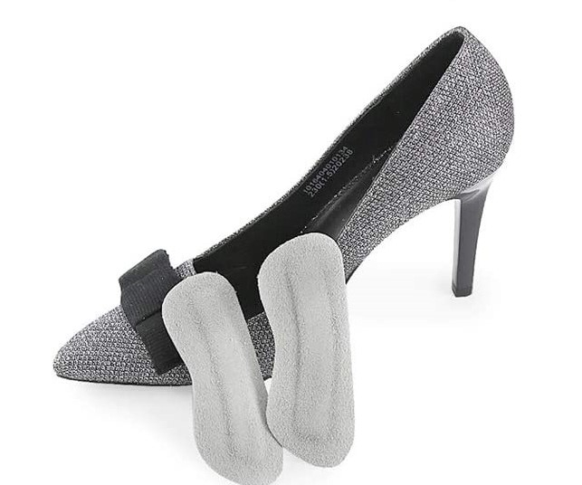 Pack of 8 Individual Suede Heel Grips 