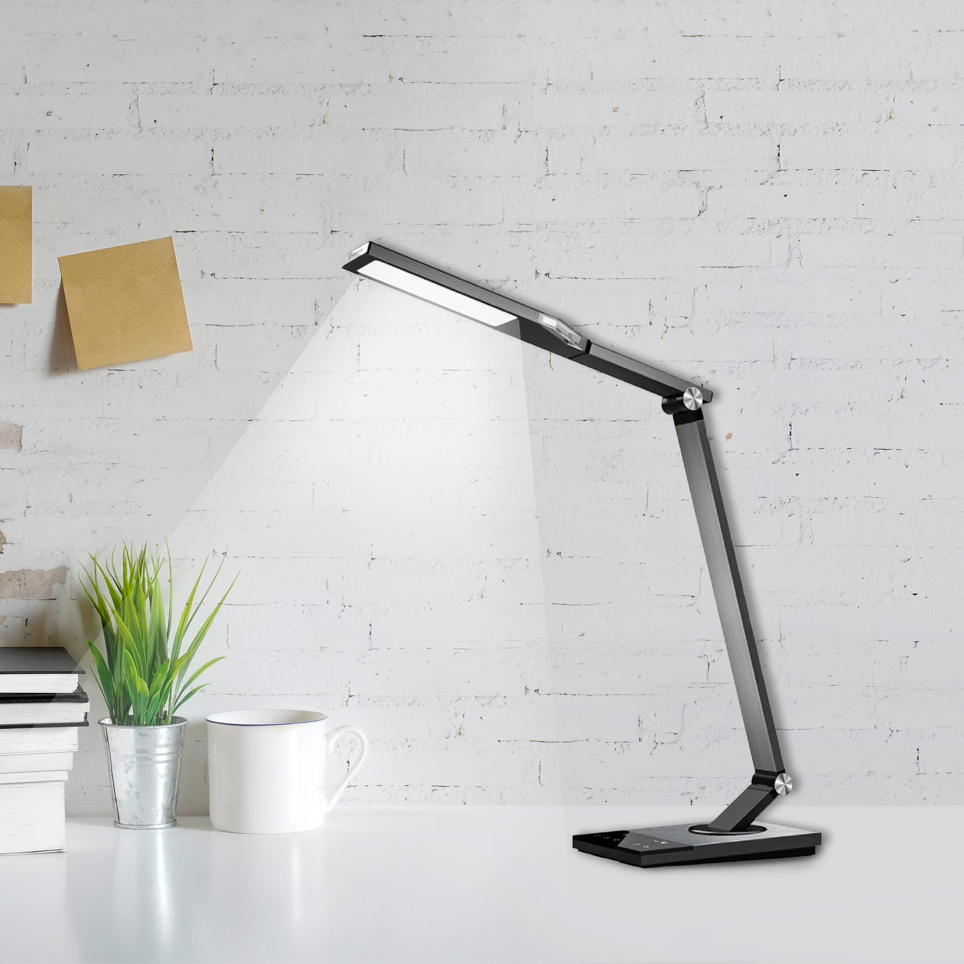 Flexible Desk Lamp 16 with 5V/2A USB Port Touch Control (Model: TT-DL16)