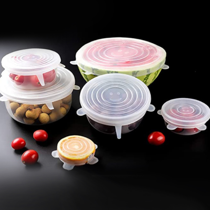 Set of 12 Silicone Lids