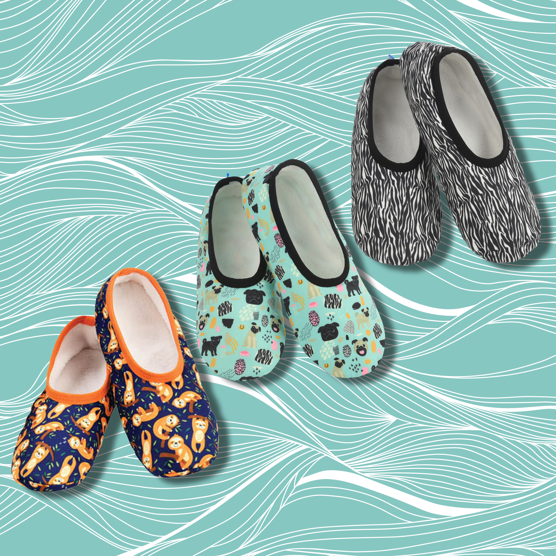 Ladies Animal Themed Summer Slippers