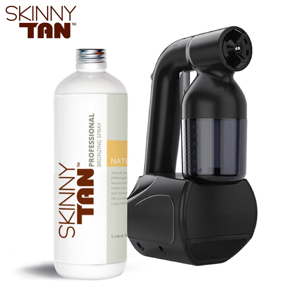 Handy Tan Spray Tan Machine with 1L Natural Skinny Tan