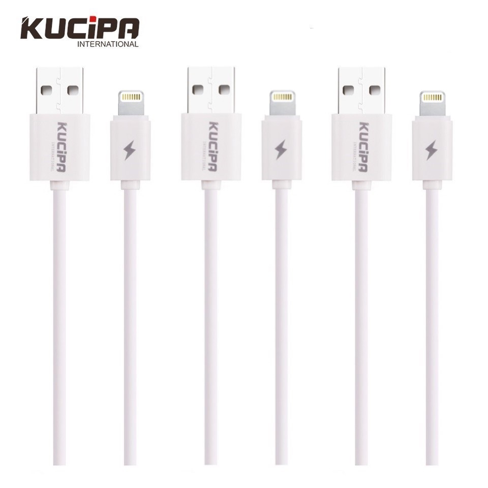 Pack of 3 2.1A Fast Charging and Data Cables