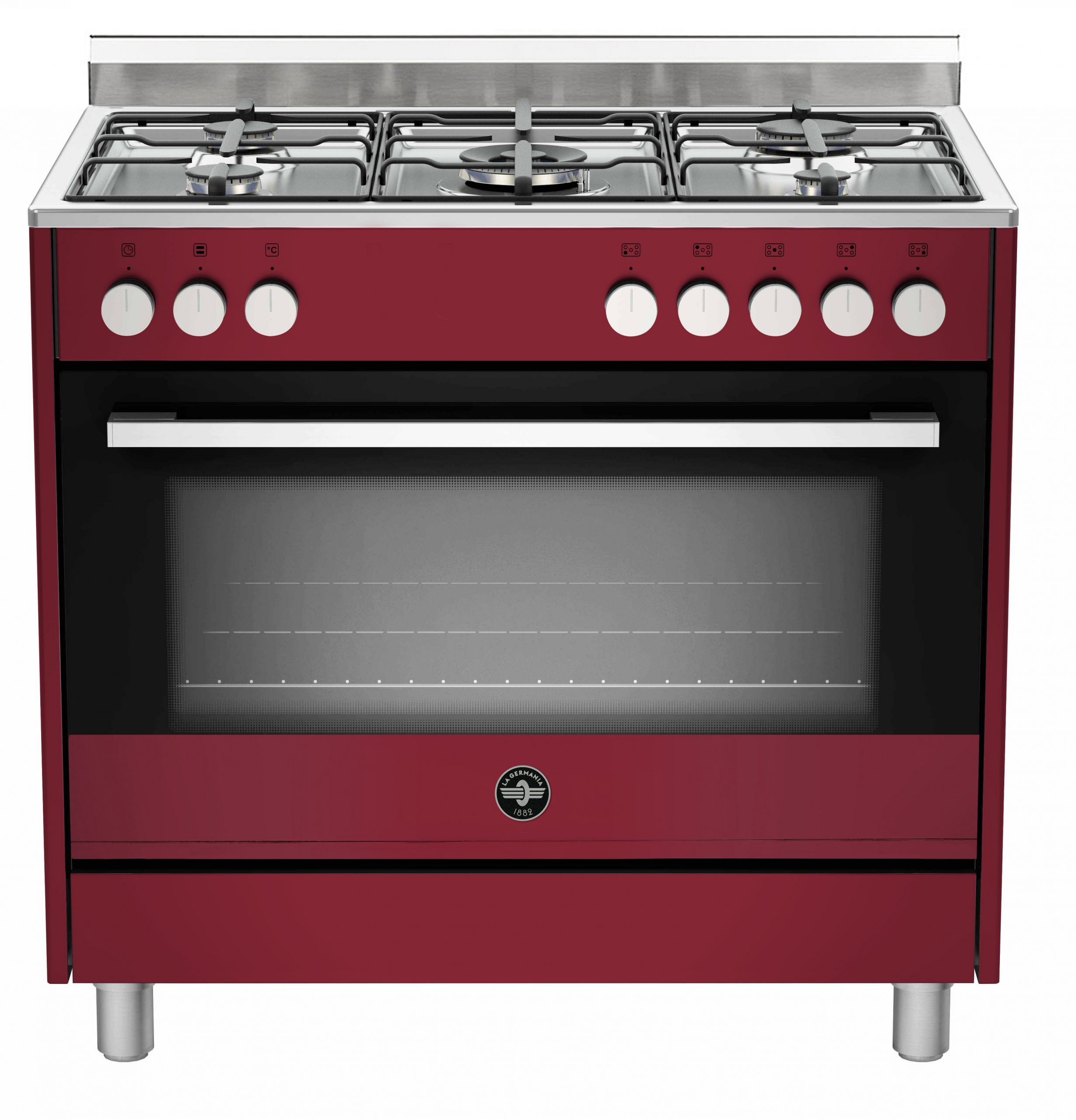 Burgundy (Gas Hob, Electric Oven)