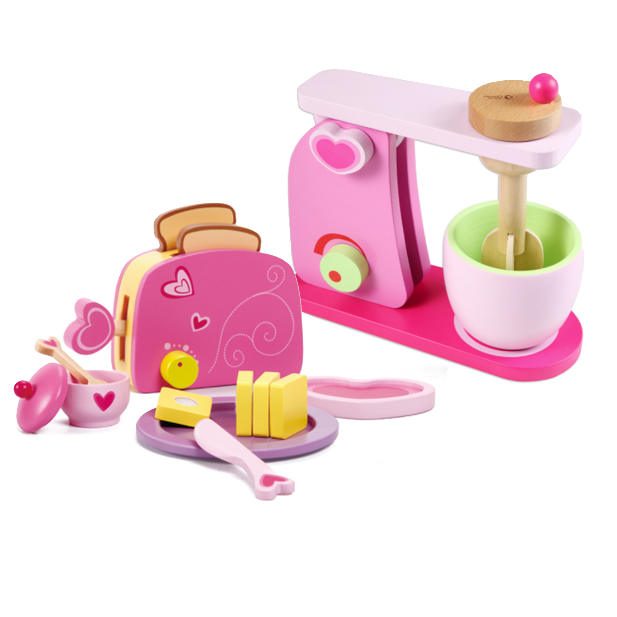Wooden Fantasy Kitchen Appliances Set