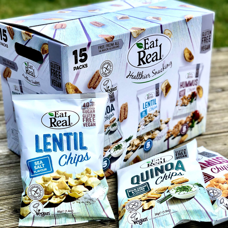Pack of 15 Gluten Free Plant Based Chips