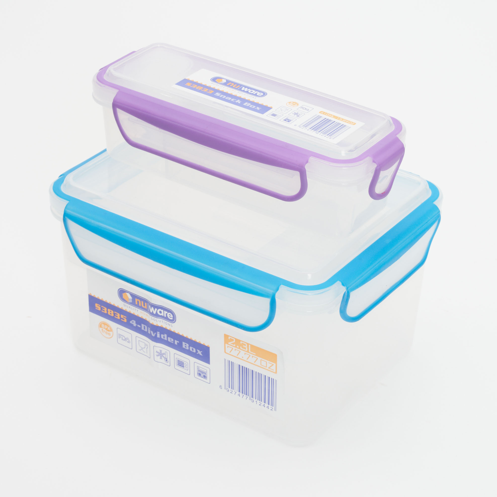 410ml and 2.3L Ideal Lock Containers