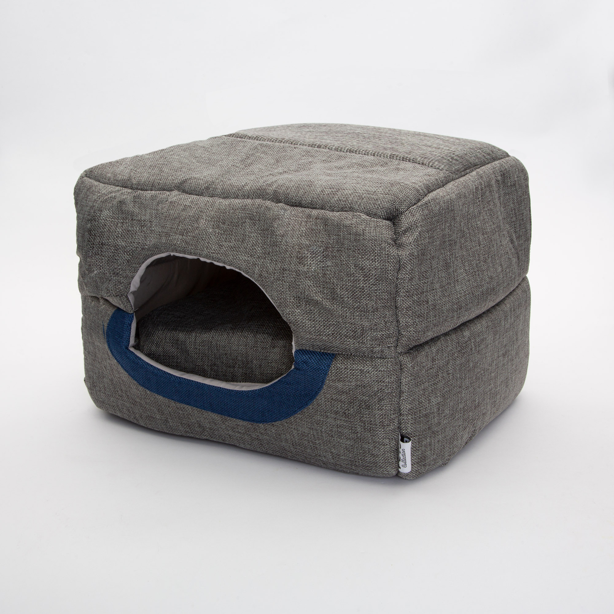 2-in-1 Dome Pet Bed with Cushion