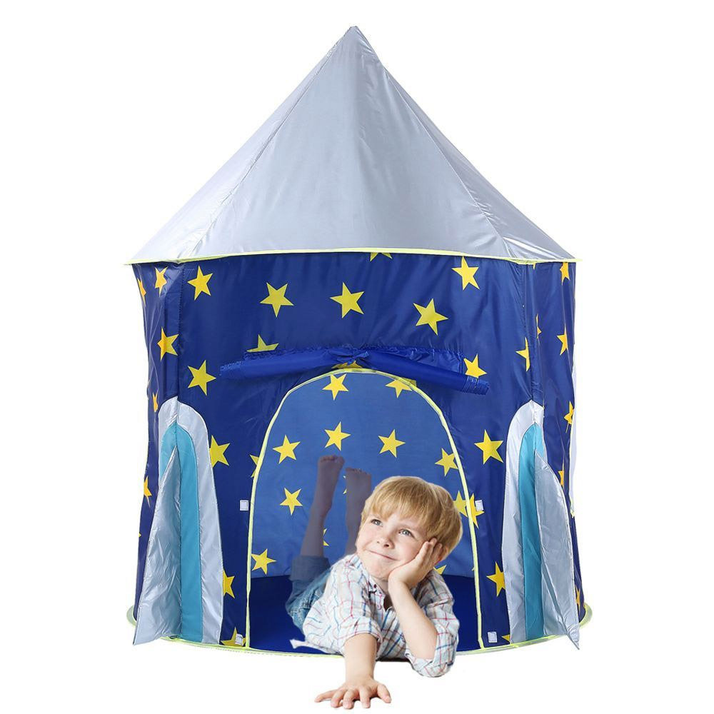 Rocket Pop Up Play Tent With Carry Bag