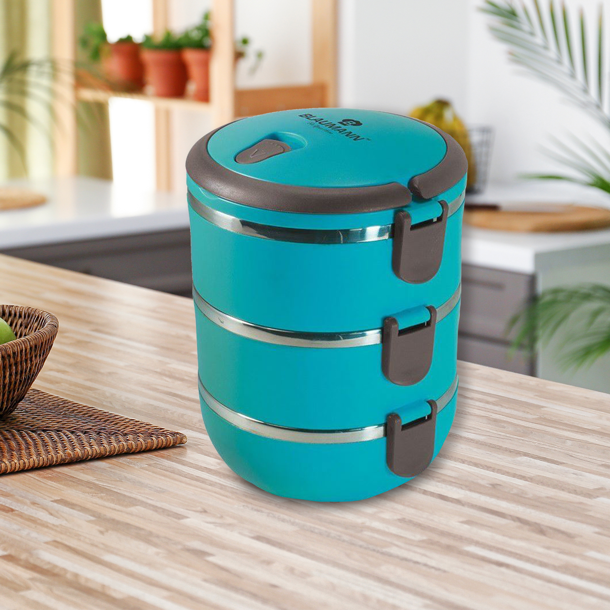 Stylish Lunch Box Set with Portable Holder