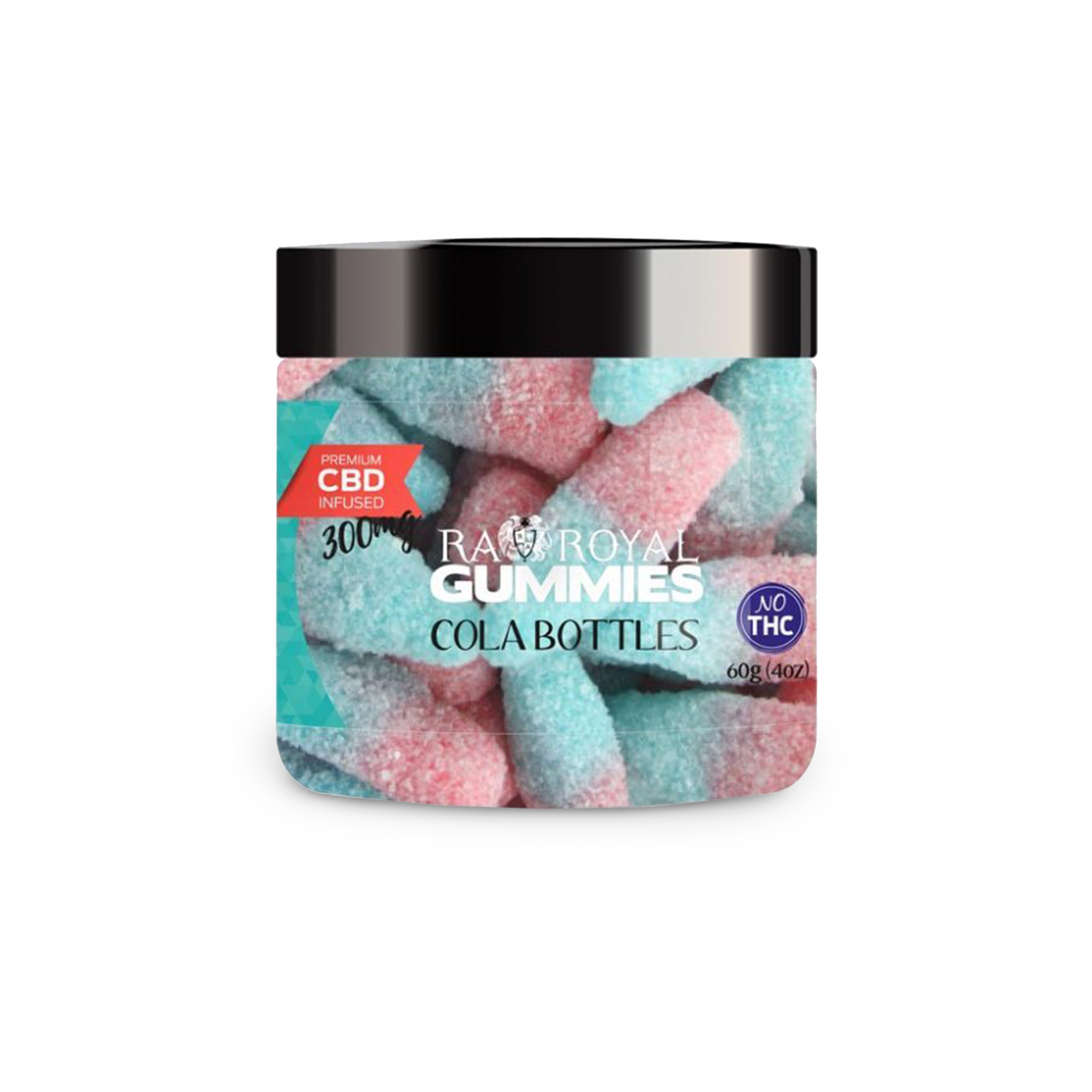 300mg CBD Infused Cola Bottles