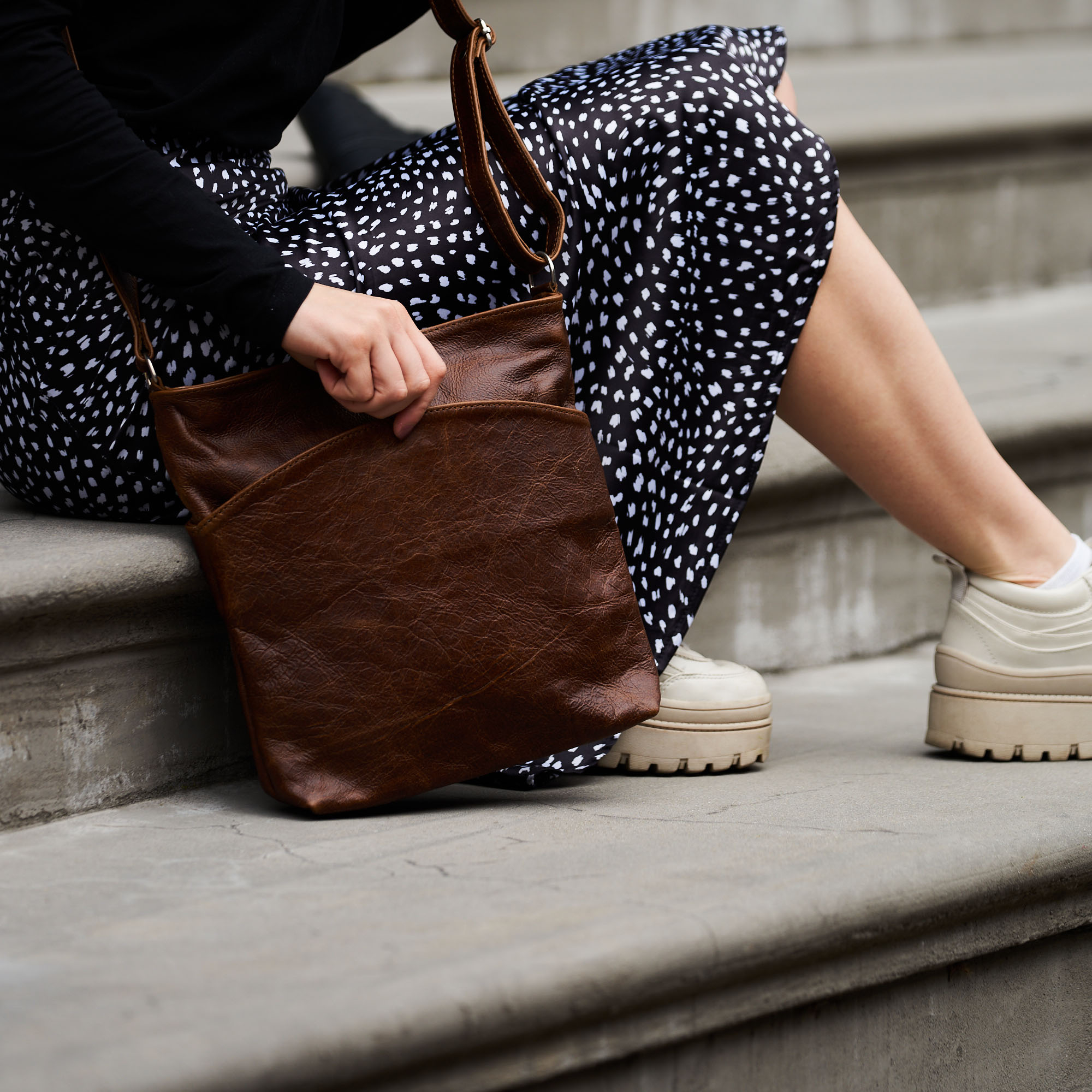 Ladies Sling Bag with Pouch