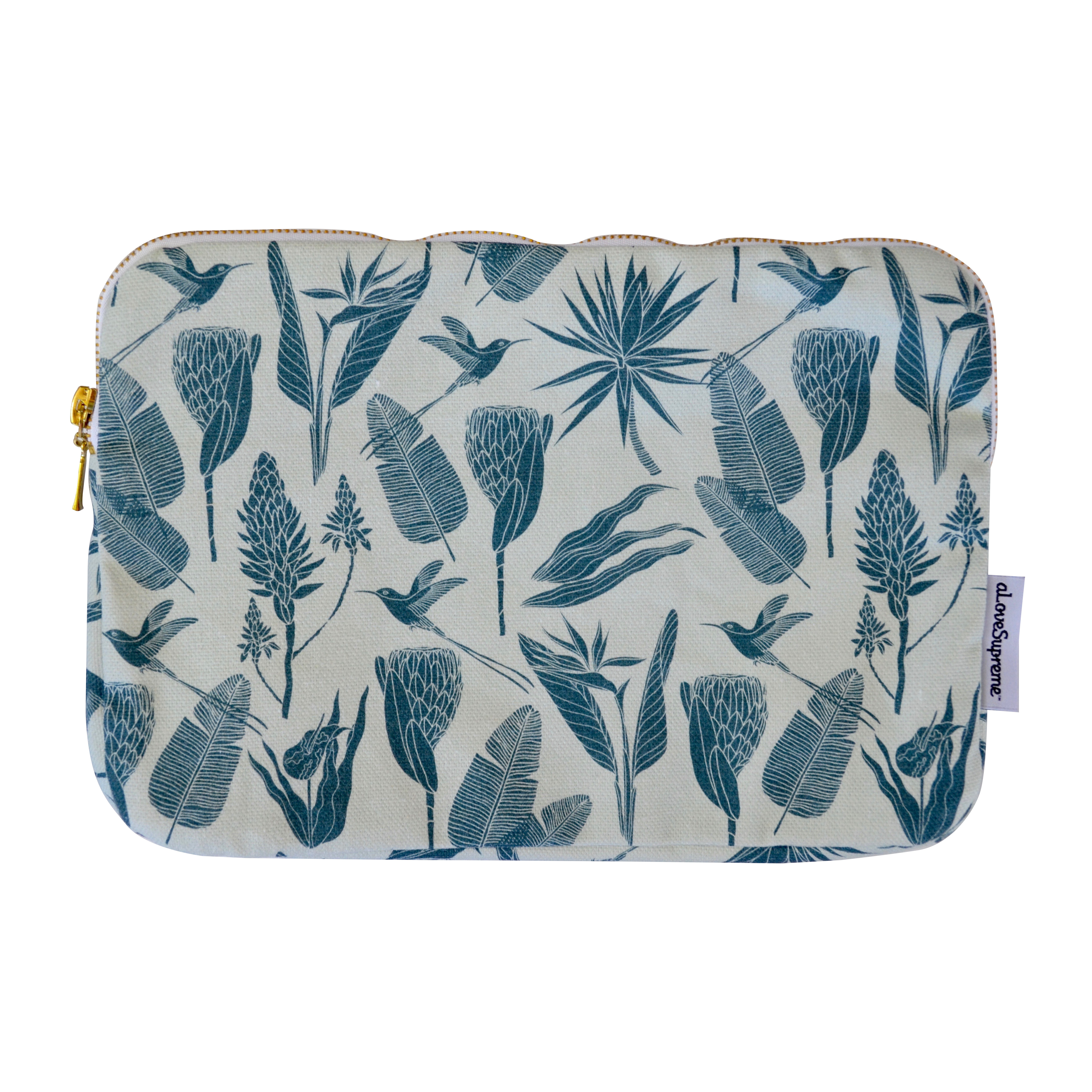 9.7” Botanical Print Illustration iPad Sleeves