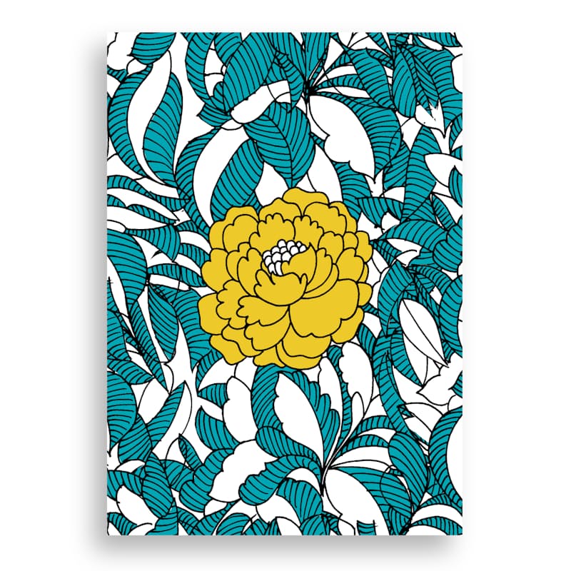 Floral (Yellow & Blue)