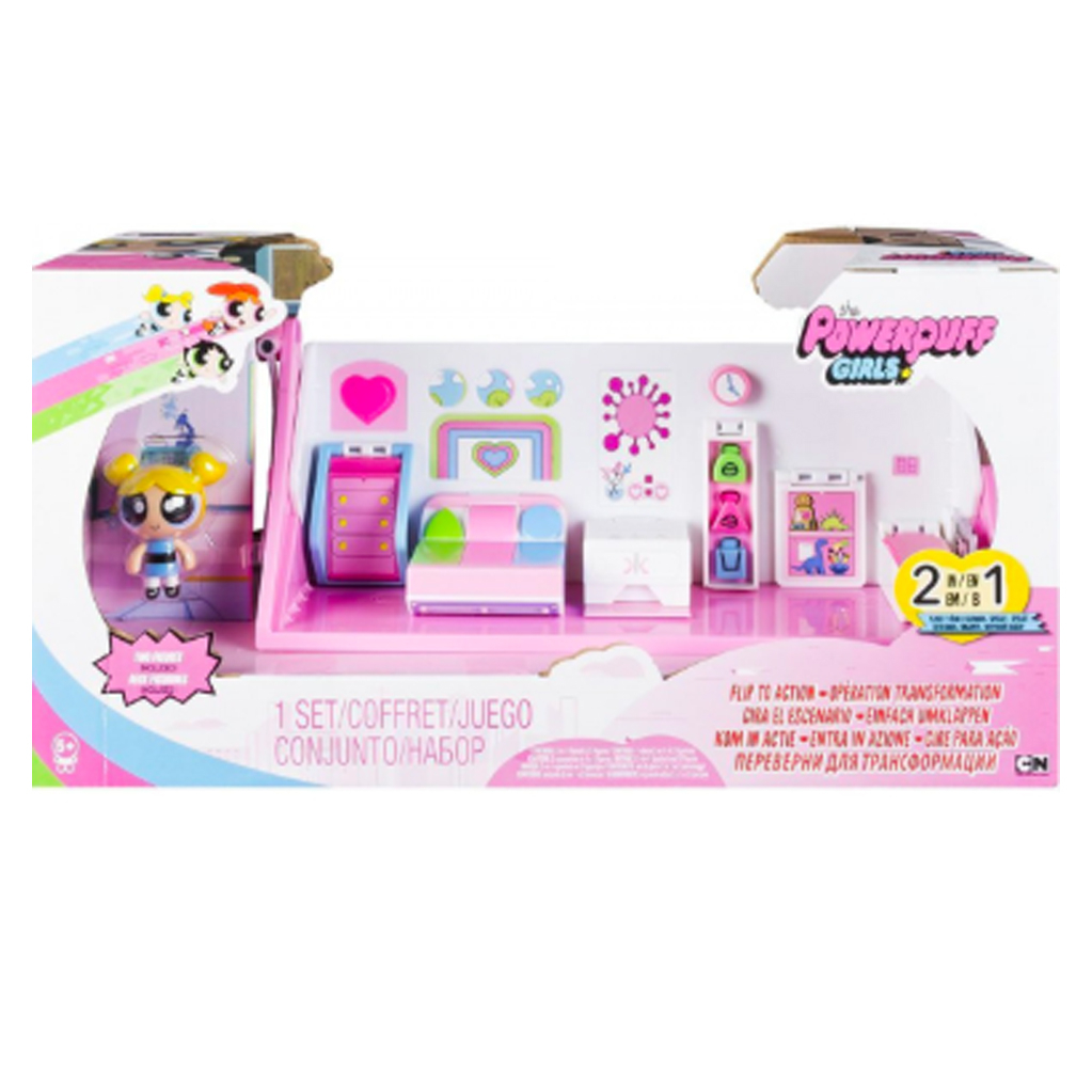 DLX Action Playset 2 Inch Doll ( Bedroom and Lab)