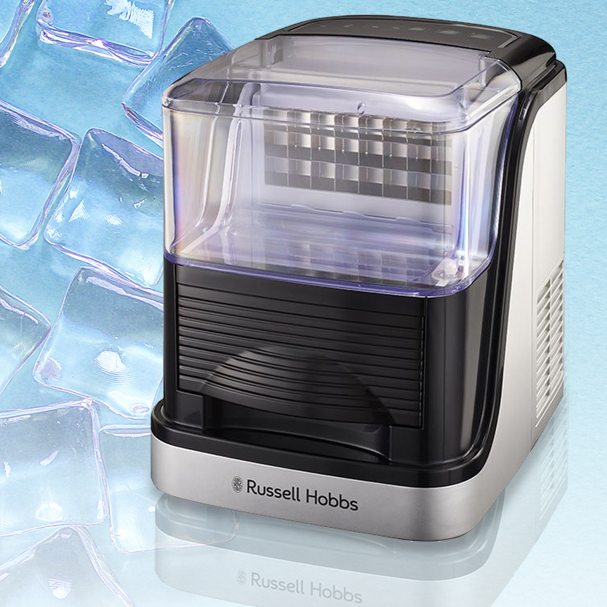 15kg Square Ice Maker with Cube Size Option (Model: RHCIM15)