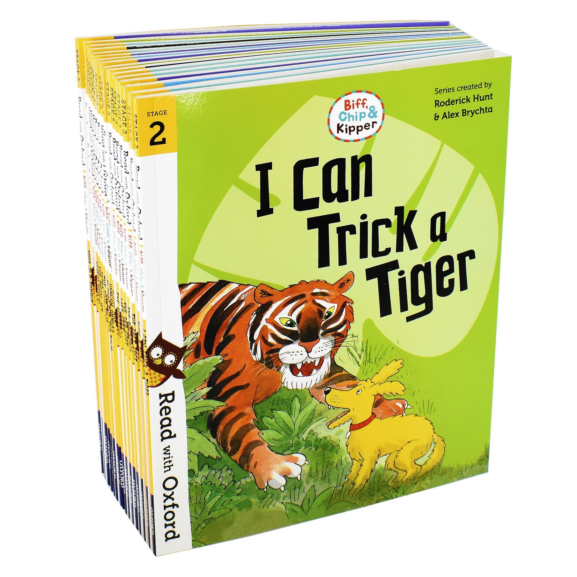 Read with Biff, Chip and Kipper Stage 2 Collection (16 Books)