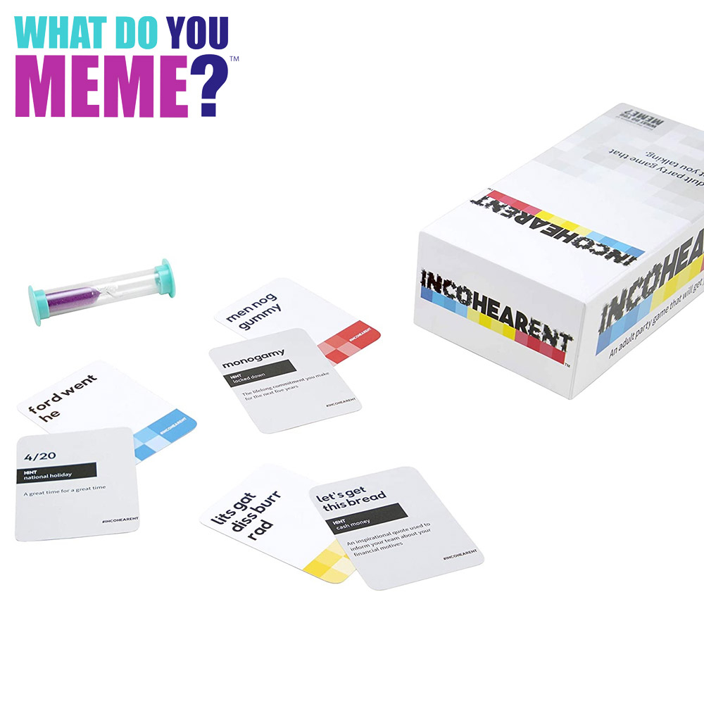 Incohearent - An Adult Party Game That Will Get You Talking