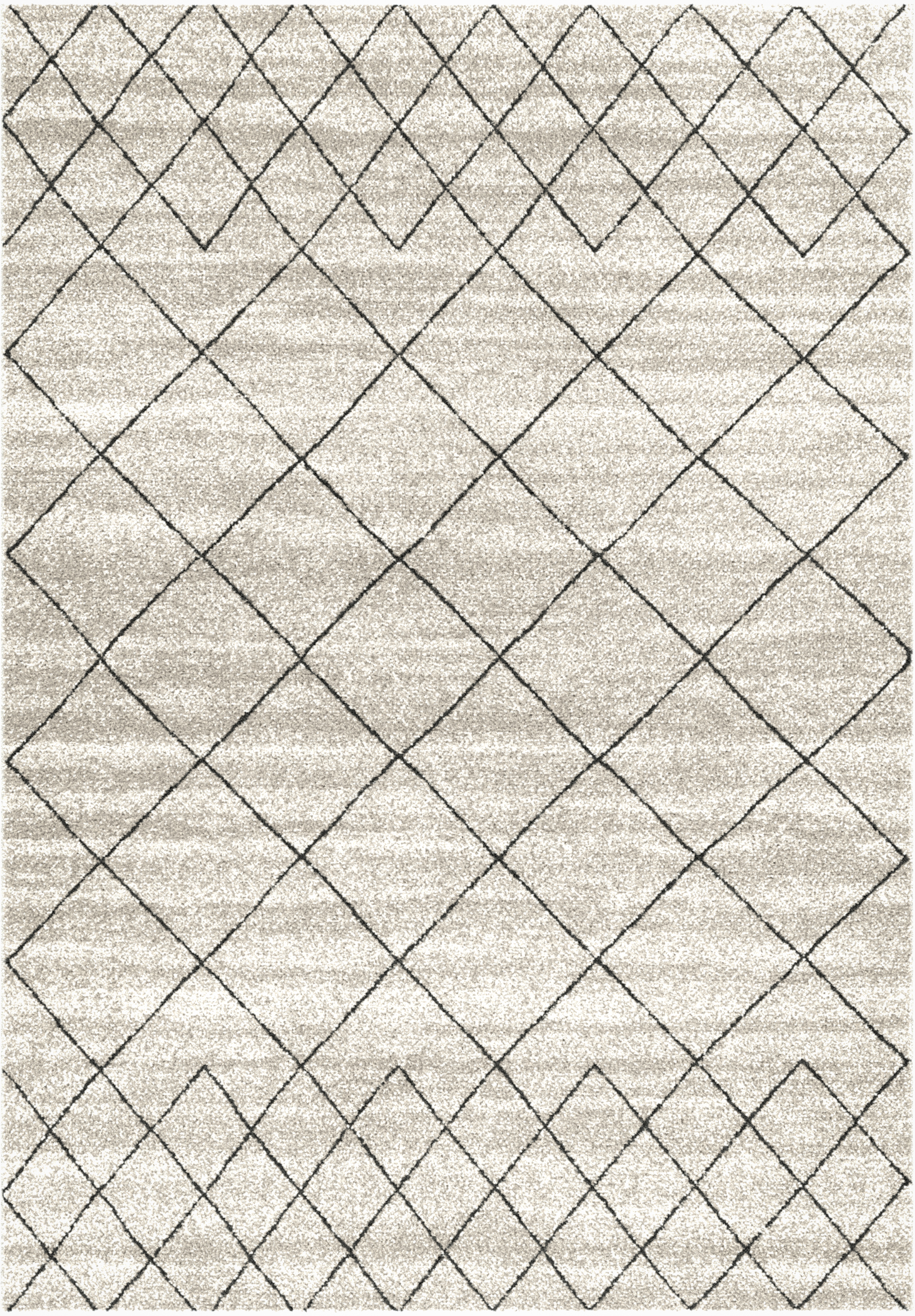 Modern Diamond Two Tone Cream