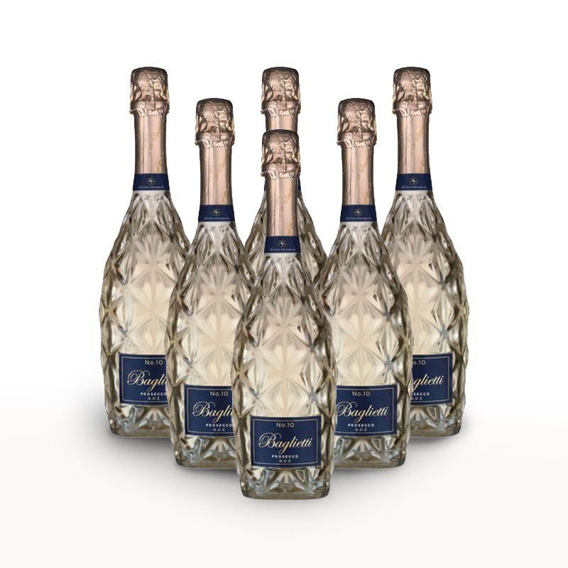 Prosecco no.10 D.O.C. Extra Dry (R149.83 Per Bottle, 6 Bottles)