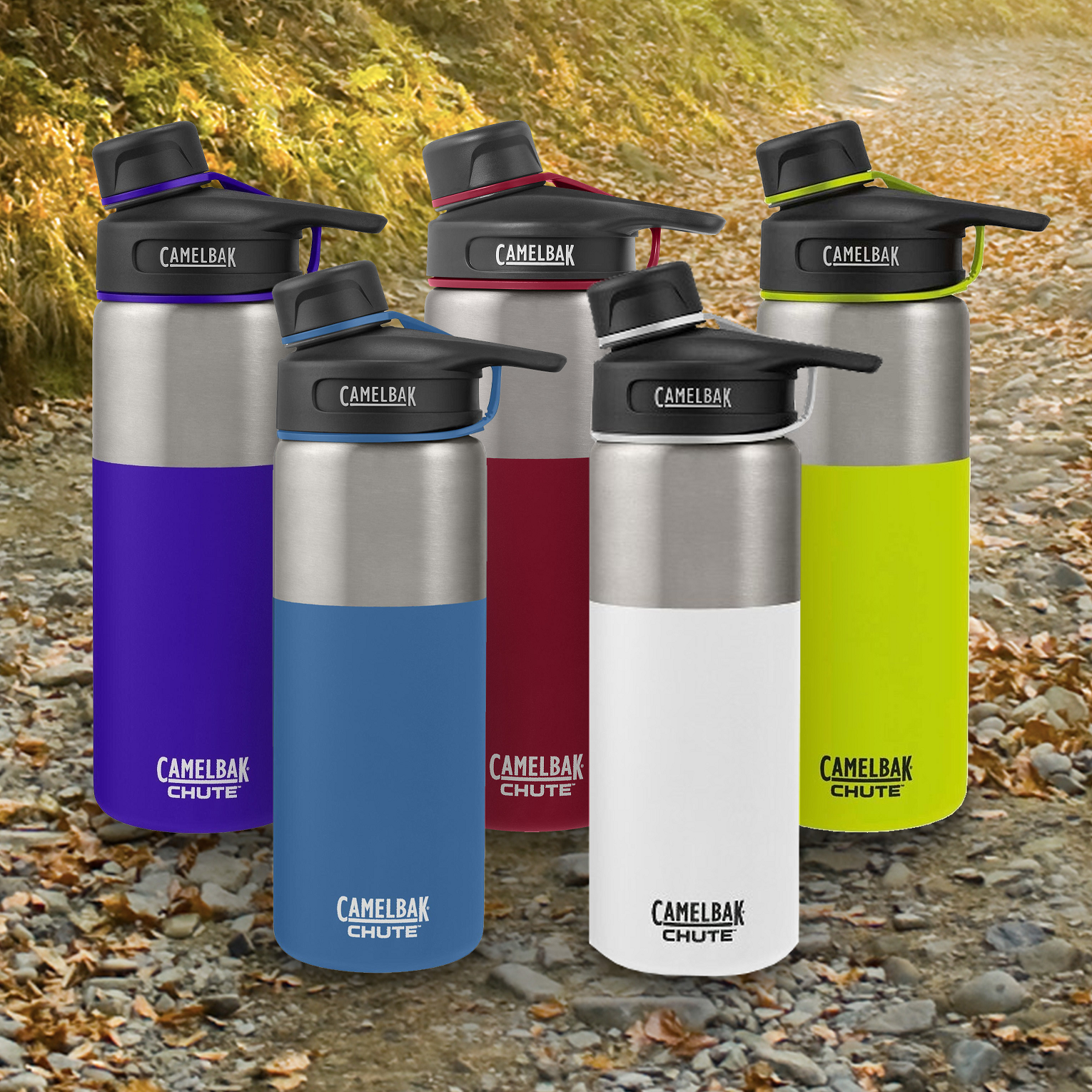 Chute Vacuum Insulated Stainless Steel Travel Mug (600ml)