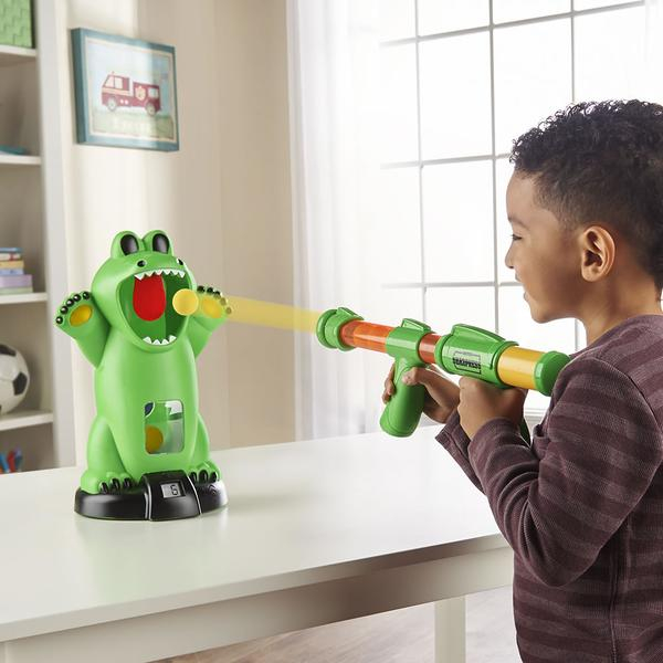Crocodile Action Toy with Foam Gun 