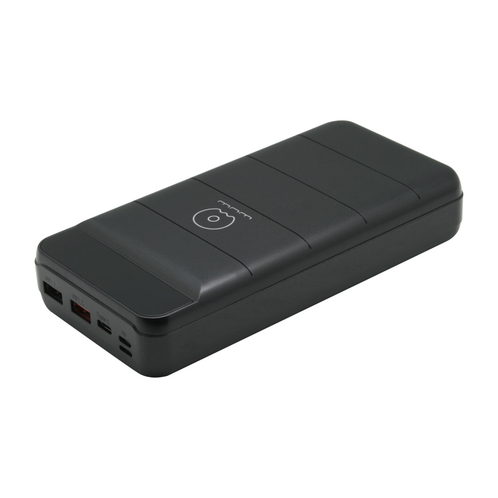 30000mAh Premium QC3.0 Ultra High Capacity Power Bank (3 Charging inputs: Lightning, Micro USB or Type C)