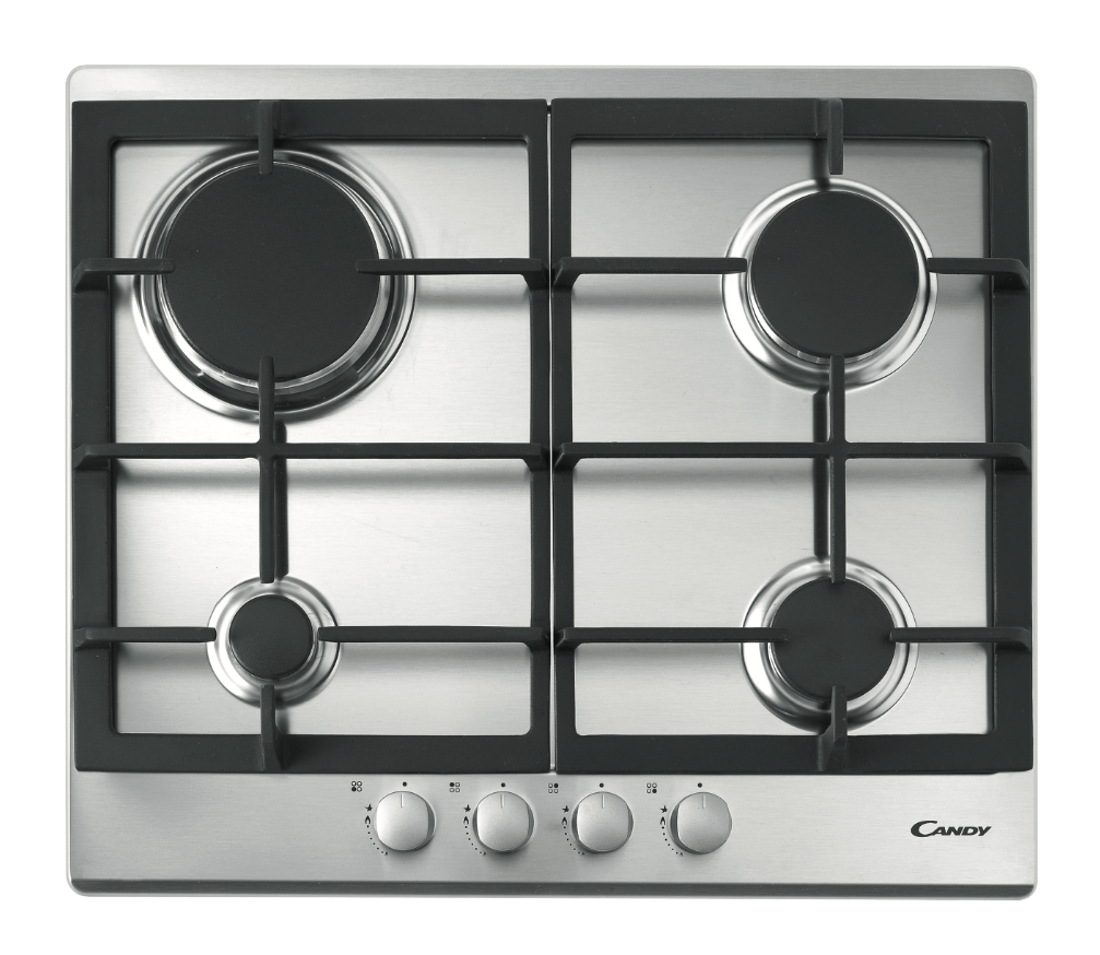 60cm Frontal 4 Burner Gas Hob (Model: CPG64SGX LPG)